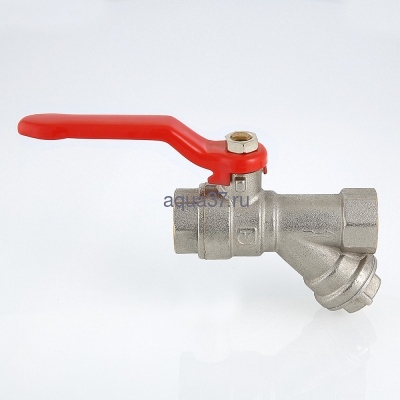 Кран шаровой с фильтром 1/2" г/г ручка Valtec (вид 7) Кран шаровой с фильтром 1/2" г/г ручка Valtec (фото, вид 7)