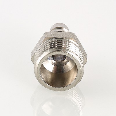 Штуцер 16 мм с наружней резьбой 1/2" Valtec (вид 5) Штуцер 16 мм с наружней резьбой 1/2" Valtec (фото, вид 5)