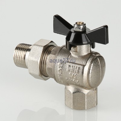 Кран американка угловой 1/2" Perfect Valtec (вид 4) Кран американка угловой 1/2" Perfect Valtec (фото, вид 4)