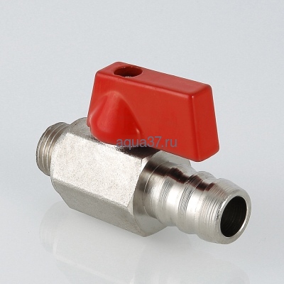 Кран дренажный со штуцером 1/4" Valtec (вид 1) Кран дренажный со штуцером 1/4" Valtec (фото, вид 1)