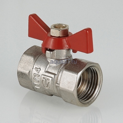 Кран шаровой 1/2" г/г бабочка Compact Valtec (вид 1) Кран шаровой 1/2" г/г бабочка Compact Valtec (фото, вид 1)