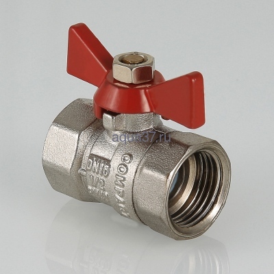 Кран шаровой 1/2" г/г бабочка Compact Valtec (вид 5) Кран шаровой 1/2" г/г бабочка Compact Valtec (фото, вид 5)