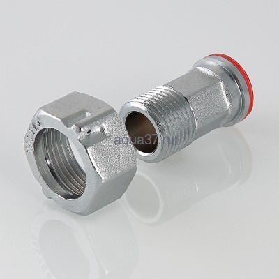 Полусгон с накидной гайкой 1/2" Valtec (вид 3) Полусгон с накидной гайкой 1/2" Valtec (фото, вид 3)