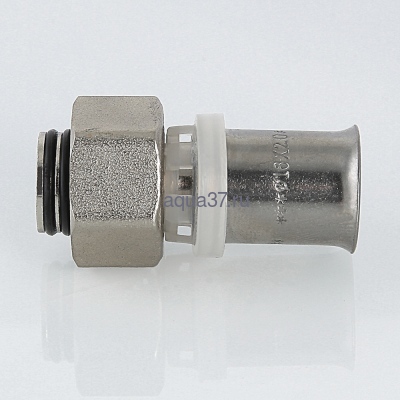 Соединитель коллекторный пресс для трубы 16 х 1/2" Valtec (вид 8) Соединитель коллекторный пресс для трубы 16 х 1/2" Valtec (фото, вид 8)