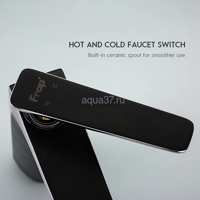 Смеситель для раковины Frap F1057-2 (вид 2) Смеситель для раковины Frap F1057-2 (фото, вид 2)