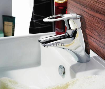 Смеситель для раковины Frap F1005 (вид 1) Смеситель для раковины Frap F1005 (фото, вид 1)