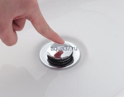 Выпуск для раковины 1 1/4" с переливом автоматический хромированный Frap F66-2 (вид 4) Выпуск для раковины 1 1/4" с переливом автоматический хромированный Frap F66-2 (фото, вид 4)