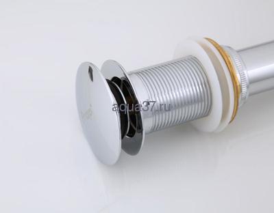 Выпуск для стеклянной раковины 1 1/4" без перелива автоматический хромированный Frap F65 (вид 2) Выпуск для стеклянной раковины 1 1/4" без перелива автоматический хромированный Frap F65 (фото, вид 2)