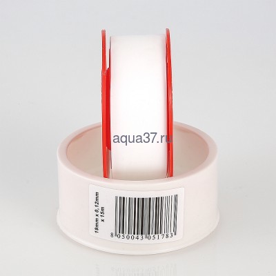 Лента фум 12 мм х 0,1 мм 10 метров Valtec (вид 6) Лента фум 12 мм х 0,1 мм 10 метров Valtec (фото, вид 6)