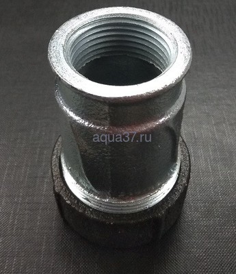 Обжимной соединитель для стальных труб тип IK с внутренней резьбой 1/2" AGA (вид 2) Обжимной соединитель для стальных труб тип IK с внутренней резьбой 1/2" AGA (фото, вид 2)