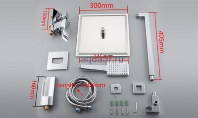 Смеситель для душа Gappo G7107-20 (вид 10) Смеситель для душа Gappo G7107-20 (фото, вид 10)