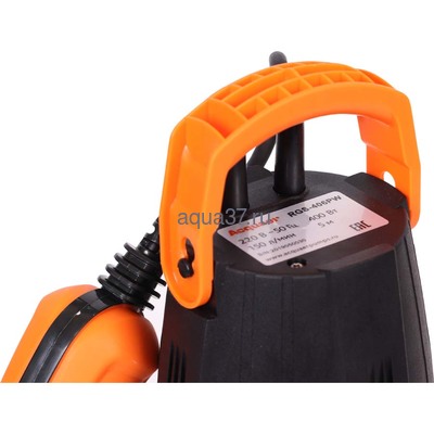 Дренажный насос 150/5 Ф Acquaer RGS-406PW (вид 3) Дренажный насос 150/5 Ф Acquaer RGS-406PW (фото, вид 3)