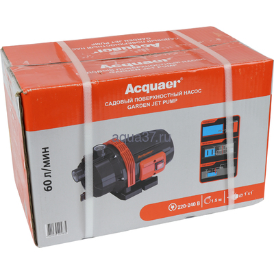 Поверхностный насос 60/40 П Acquaer RGJM-800P (вид 6) Поверхностный насос 60/40 П Acquaer RGJM-800P (фото, вид 6)