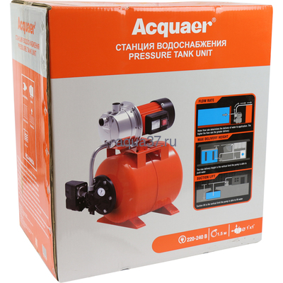 Насосная станция 60/40 Н-20 Acquaer RGJ-600SA (вид 9) Насосная станция 60/40 Н-20 Acquaer RGJ-600SA (фото, вид 9)