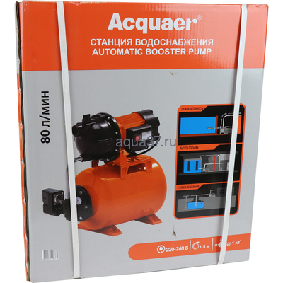 Насосная станция 80/48 Ч-20 Acquaer RGJ-1200IA (вид 8) Насосная станция 80/48 Ч-20 Acquaer RGJ-1200IA (фото, вид 8)