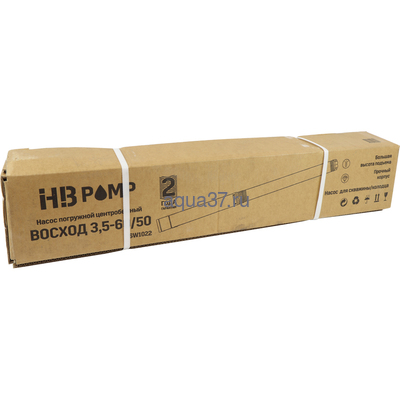 Погружной насос 3,5" 60/50 для скважины Восход HB Pump (вид 1) Погружной насос 3,5" 60/50 для скважины Восход HB Pump (фото, вид 1)
