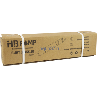 Погружной насос винтовой 3" 45/110 для скважины Восход HB Pump (вид 1) Погружной насос винтовой 3" 45/110 для скважины Восход HB Pump (фото, вид 1)