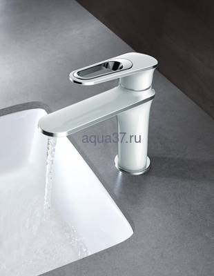 Смеситель для раковины Frap F1049 (вид 1) Смеситель для раковины Frap F1049 (фото, вид 1)