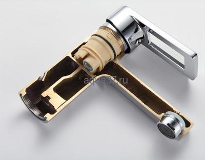 Смеситель для раковины Frap F1072 (вид 4) Смеситель для раковины Frap F1072 (фото, вид 4)