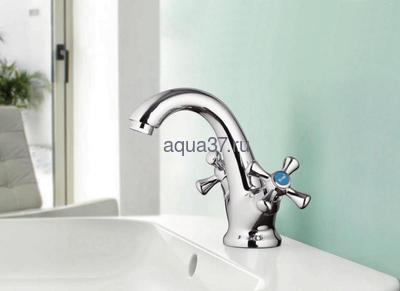 Смеситель для раковины Frap F10732-B (вид 1) Смеситель для раковины Frap F10732-B (фото, вид 1)