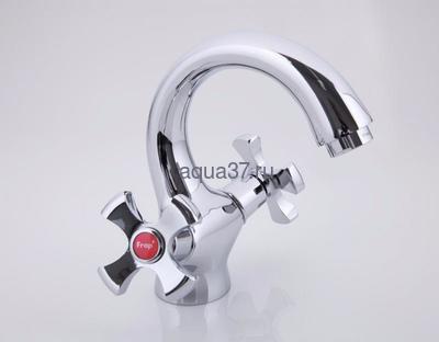Смеситель для раковины Frap F1093 (вид 2) Смеситель для раковины Frap F1093 (фото, вид 2)