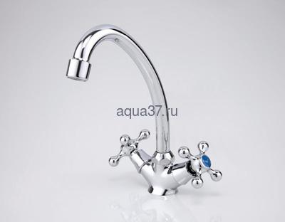 Смеситель для кухни Frap F4908 (вид 2) Смеситель для кухни Frap F4908 (фото, вид 2)