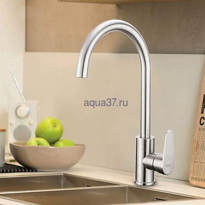 Смеситель для кухни Frap F4048 (вид 11) Смеситель для кухни Frap F4048 (фото, вид 11)