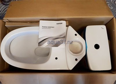 Унитаз-компакт "ЛИГА" Santek (вид 1) Унитаз-компакт "ЛИГА" Santek (фото, вид 1)