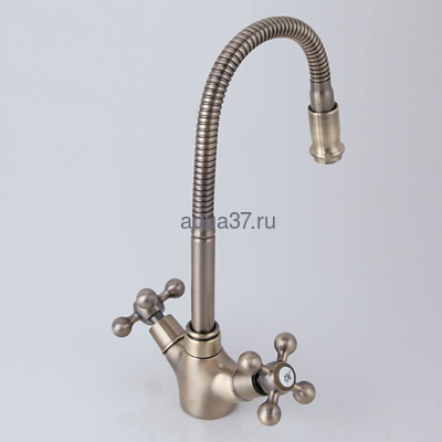 Смеситель для кухни Frap F4319-4 (вид 3) Смеситель для кухни Frap F4319-4 (фото, вид 3)