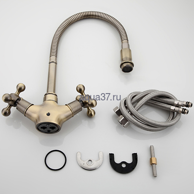 Смеситель для кухни Frap F4319-4 (вид 8) Смеситель для кухни Frap F4319-4 (фото, вид 8)