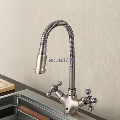 Смеситель для кухни Frap F4319-4 (вид 9) Смеситель для кухни Frap F4319-4 (фото, вид 9)