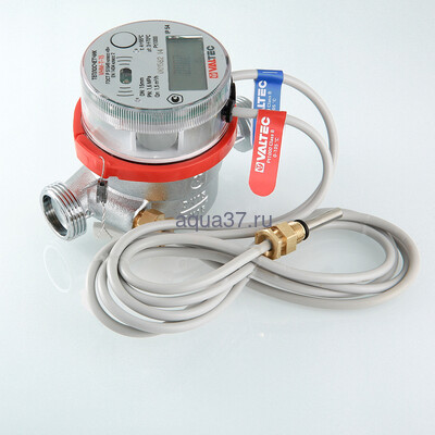 Теплосчетчик квартирный с тахометрическим расходомером (для установки на обратный трубопровод) (вид 6) Теплосчетчик квартирный с тахометрическим расходомером (для установки на обратный трубопровод) (фото, вид 6)