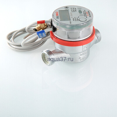 Теплосчетчик квартирный с тахометрическим расходомером (для установки на обратный трубопровод) (вид 2) Теплосчетчик квартирный с тахометрическим расходомером (для установки на обратный трубопровод) (фото, вид 2)