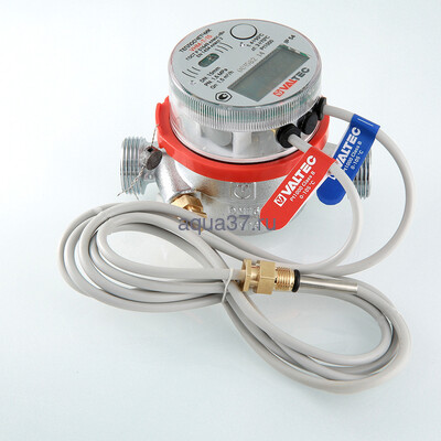 Теплосчетчик квартирный с тахометрическим расходомером (для установки на обратный трубопровод) (вид 7) Теплосчетчик квартирный с тахометрическим расходомером (для установки на обратный трубопровод) (фото, вид 7)