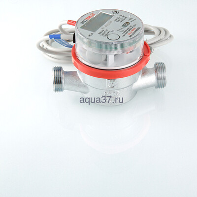 Теплосчетчик квартирный с тахометрическим расходомером (для установки на подающий трубопровод) (вид 3) Теплосчетчик квартирный с тахометрическим расходомером (для установки на подающий трубопровод) (фото, вид 3)