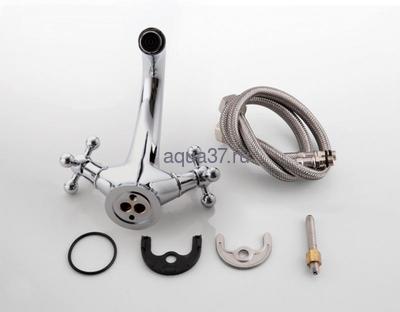 Смеситель для раковины Frap F1019 (вид 4) Смеситель для раковины Frap F1019 (фото, вид 4)