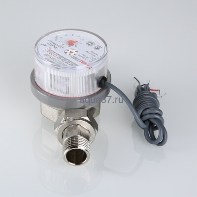 Водосчетчик универсальный с импульсным выходом VALTEC (вид 5) Водосчетчик универсальный с импульсным выходом VALTEC (фото, вид 5)