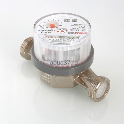 Водосчетчик универсальный БЕЗ СГОНОВ VALTEC (вид 4) Водосчетчик универсальный БЕЗ СГОНОВ VALTEC (фото, вид 4)