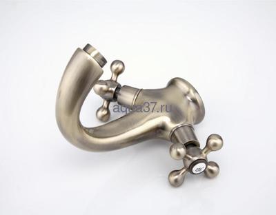 Смеситель для раковины Frap F1019-4 (вид 1) Смеситель для раковины Frap F1019-4 (фото, вид 1)