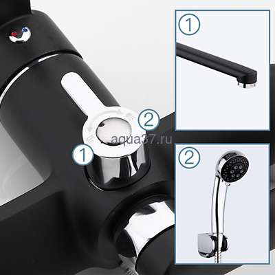 Смеситель для ванны Frap F2242 (вид 7) Смеситель для ванны Frap F2242 (фото, вид 7)