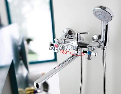 Смеситель для ванны Frap F2293 (вид 1) Смеситель для ванны Frap F2293 (фото, вид 1)