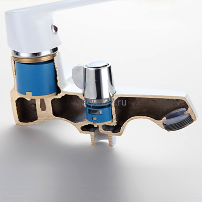 Смеситель для ванны Frap F3231 (вид 4) Смеситель для ванны Frap F3231 (фото, вид 4)