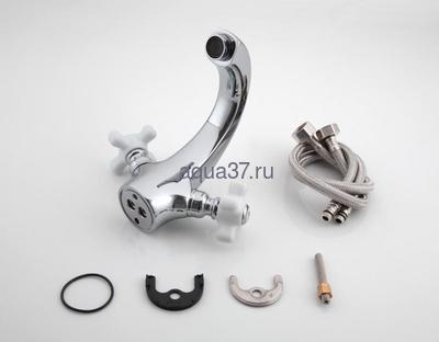 Смеситель для раковины Frap F1018 (вид 3) Смеситель для раковины Frap F1018 (фото, вид 3)