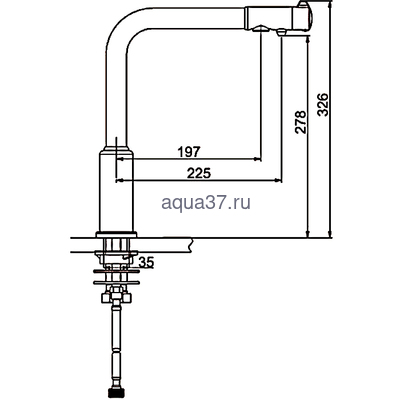 Смеситель для кухни Gappo G4390-10 (вид 2) Смеситель для кухни Gappo G4390-10 (фото, вид 2)