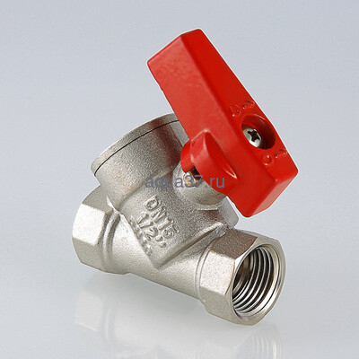 Кран шаровой с цельным корпусом 1/2" г/г Valtec (вид 4) Кран шаровой с цельным корпусом 1/2" г/г Valtec (фото, вид 4)