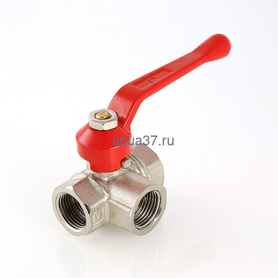 Кран шаровой трёхходовой тип L 3/4" г/г/г Valtec (вид 7) Кран шаровой трёхходовой тип L 3/4" г/г/г Valtec (фото, вид 7)