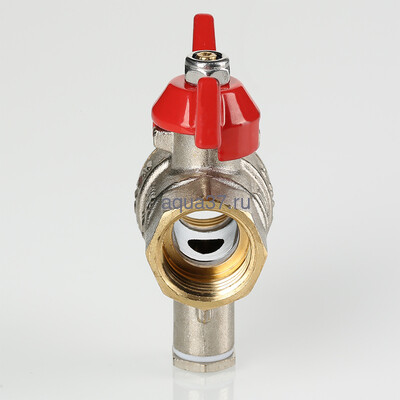 Кран шаровой для подключения датчика температуры 3/4" (вид 6) Кран шаровой для подключения датчика температуры 3/4" (фото, вид 6)