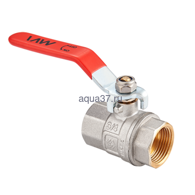 Кран шаровой 3/4" г/г ручка MVI Кран шаровой 3/4" г/г ручка MVI