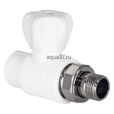 Кран радиаторный прямой 25 x 3/4" Fora Кран радиаторный прямой 25 x 3/4" Fora