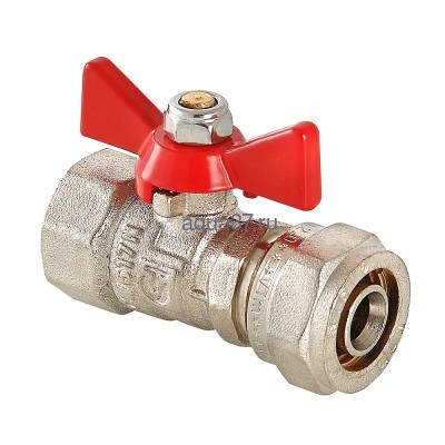 Кран шаровой обжимной 16 с внутренней резьбой 1/2" Valtec Кран шаровой обжимной 16 с внутренней резьбой 1/2" Valtec (фото)